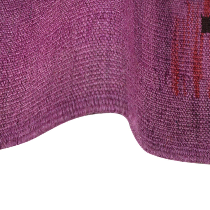 Purple Color Overdyed Kelim 2' 8" x 4' 2" - No. AL38747