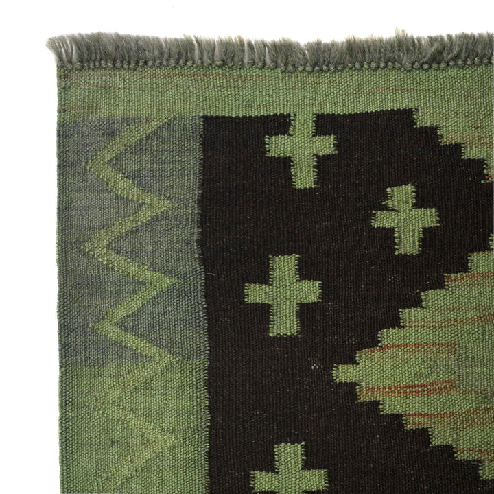 Handmade Overdye Kilim 2' 9" x 3' 10" - No. AL40974