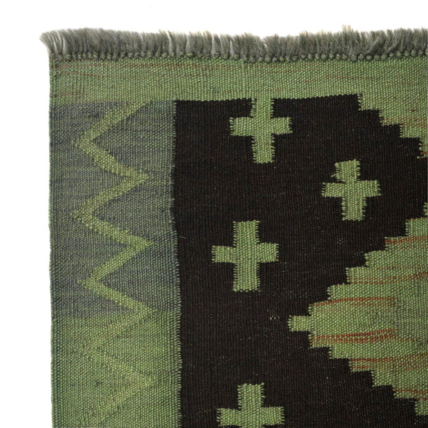 Handmade Overdye Kilim 2' 9" x 3' 10" - No. AL40974