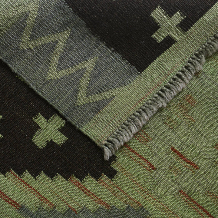 Handmade Overdye Kilim 2' 9" x 3' 10" - No. AL40974