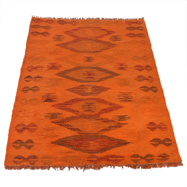 Overdyed Chobi Kilim 2' 7" x 3' 10" - No. AL56647