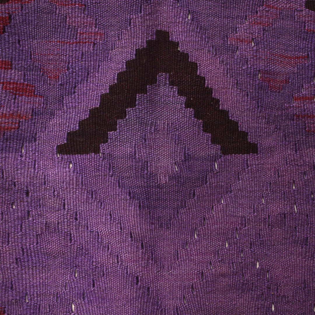 Overdyed Chobi Kilim 3' 9" x 5' 7" - No. AL10910