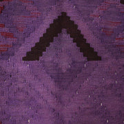 Overdyed Chobi Kilim 3' 9" x 5' 7" - No. AL10910