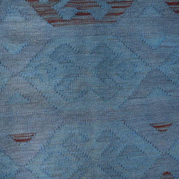 Blue Color Overdyed Kelim 3' 11" x 5' 9" - No. AL63457