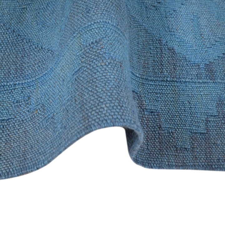 Blue Color Overdyed Kelim 3' 11" x 5' 9" - No. AL63457