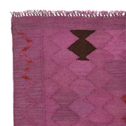 Overdyed Chobi Kilim 4' 0" x 5' 7" - No. AL84812