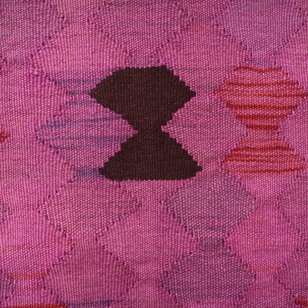 Overdyed Chobi Kilim 4' 0" x 5' 7" - No. AL84812