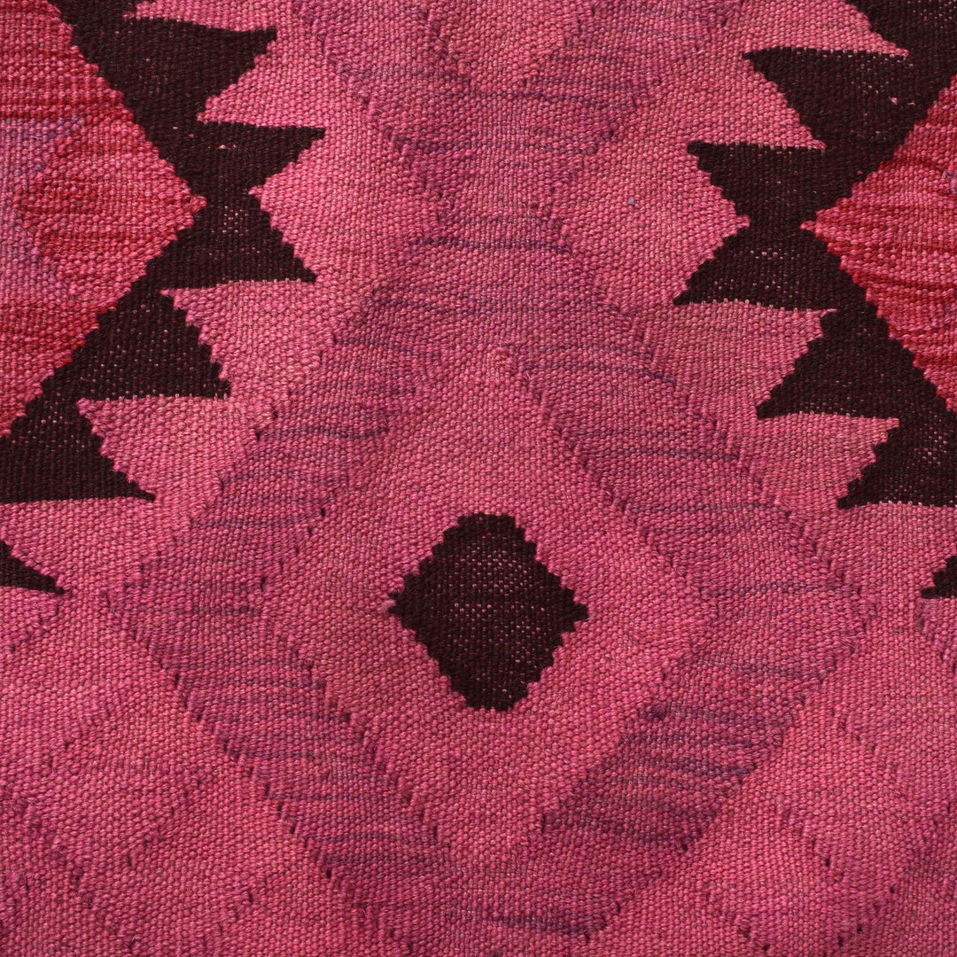Overdyed Chobi Kilim 4' 1" x 5' 7" - No. AL12539