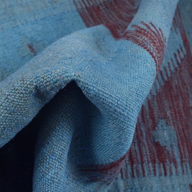 Hand Knotted Overdyed Kilim 3' 6" x 5' 2" - No. AL33510