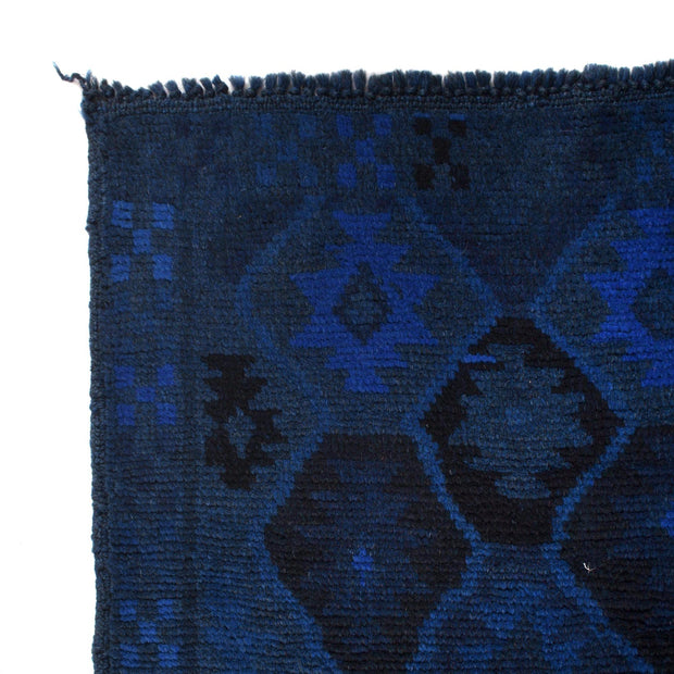 Blue Overdyed Area Rug 2' 9" x 4' 2" - No. AL74427