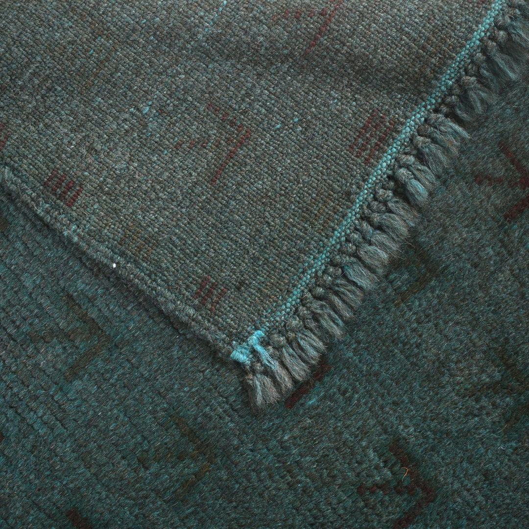Blue Overdyed Area Rug 2' 11" x 4' 4" - No. AL78005