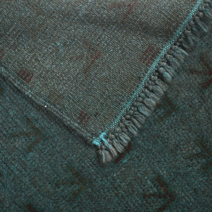 Blue Overdyed Area Rug 2' 11" x 4' 4" - No. AL78005
