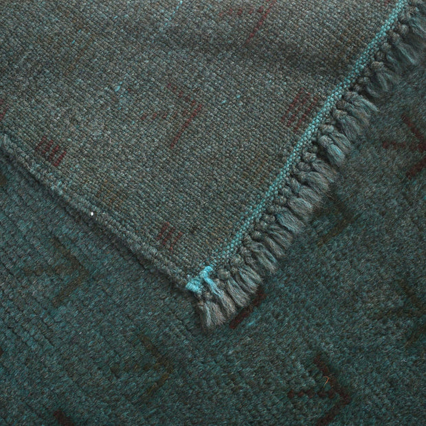 Sea Green Overdyed Area Rug 2' 11" x 4' 4" - No. AL21574