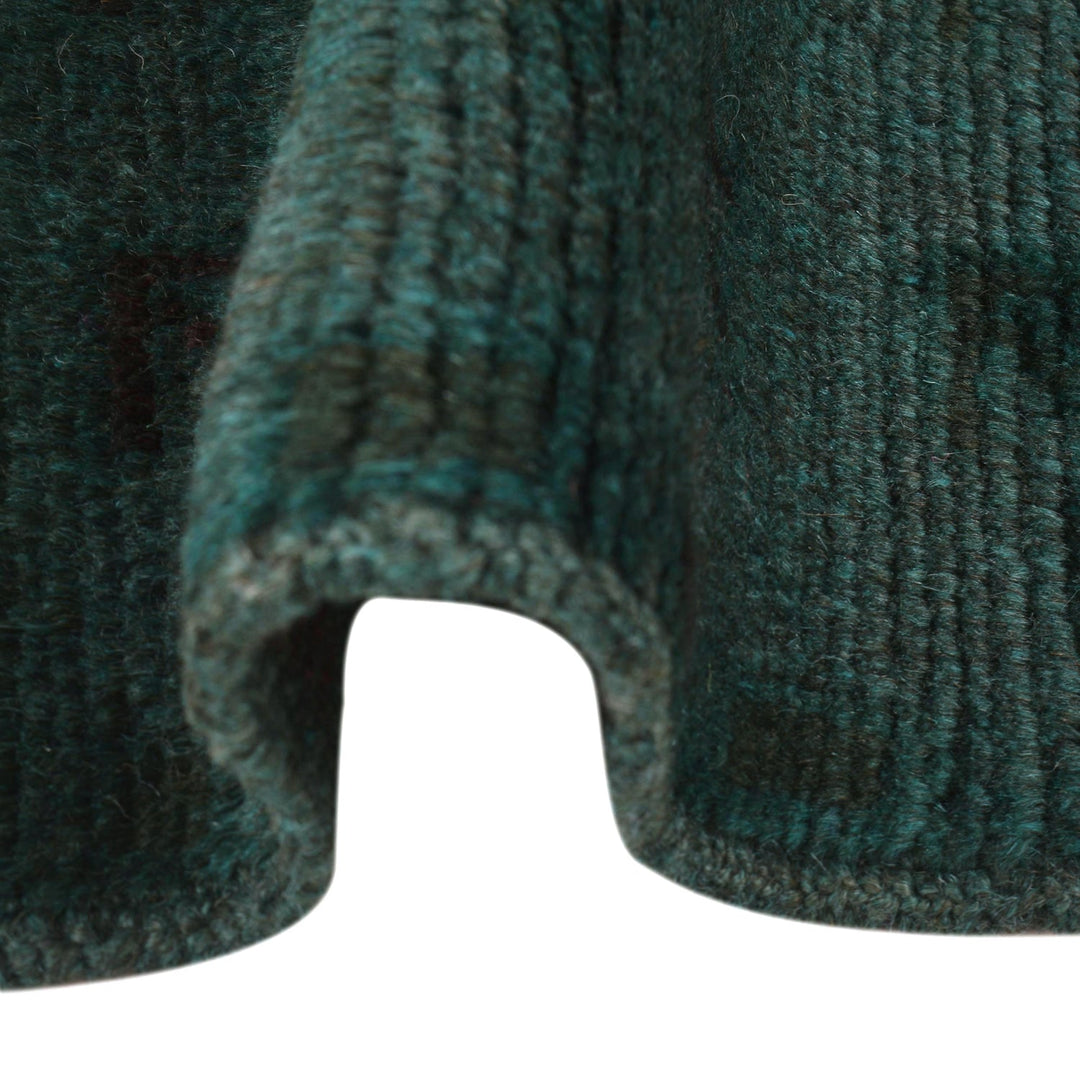 Sea Green Overdyed Area Rug 2' 11" x 4' 4" - No. AL21574