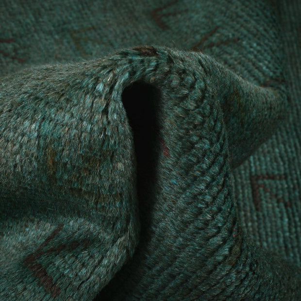 Sea Green Overdyed Area Rug 2' 11" x 4' 4" - No. AL21574