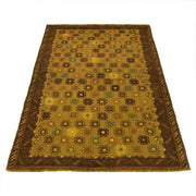 Hand Knotted Overdye Wool Rug 3' 3" x 4' 8" - No. AL57684