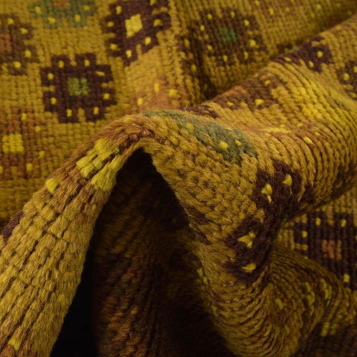 Hand Knotted Overdye Wool Rug 3' 3" x 4' 8" - No. AL57684