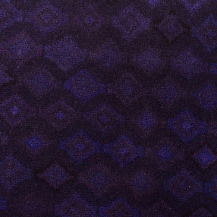 Hand Knotted Overdye Wool Rug 3' 4" x 4' 9" - No. AL72750