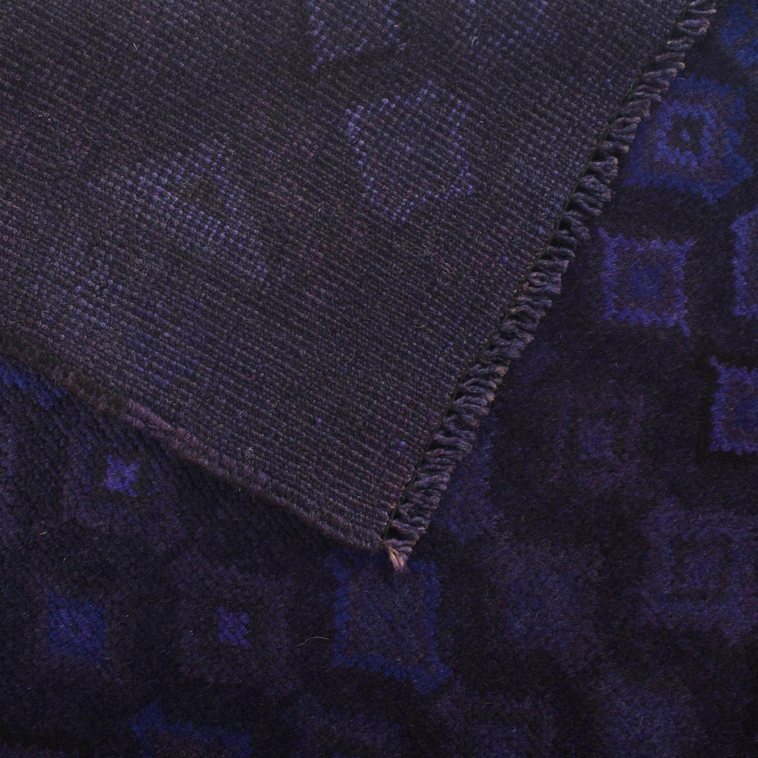 Hand Knotted Overdye Wool Rug 3' 4" x 4' 9" - No. AL72750