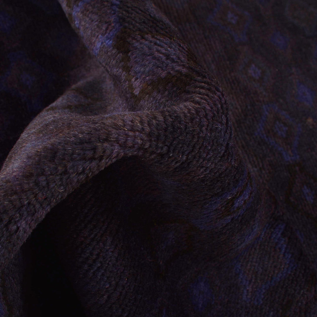 Hand Knotted Overdye Wool Rug 3' 4" x 4' 9" - No. AL72750