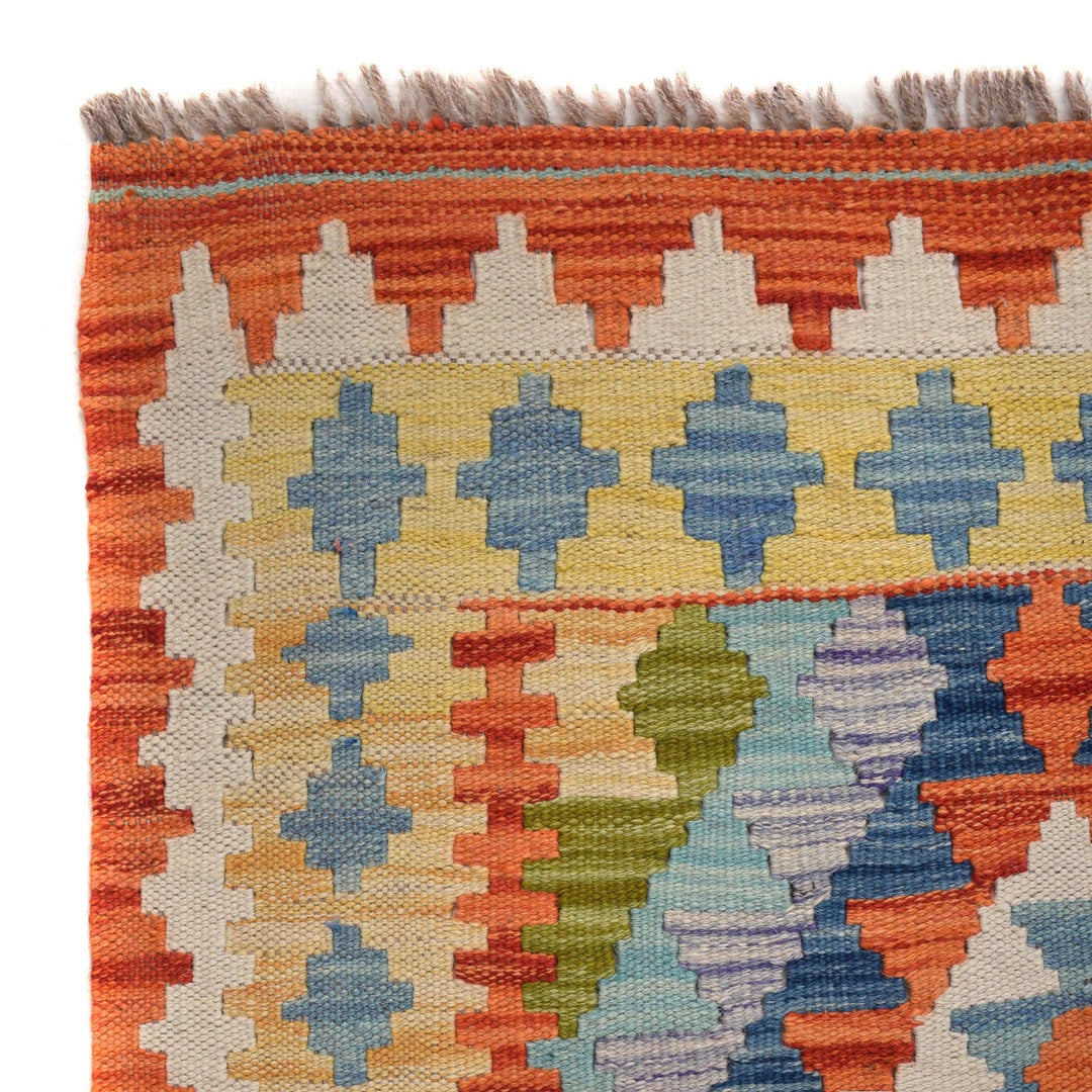 Short Chobi Kilim Runner 2' 5" x 6' 3" - No. AL66907