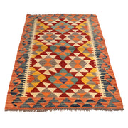 Hand Knotted Flatweave Kilim 2' 11" x 4' 2" - No. AL81872