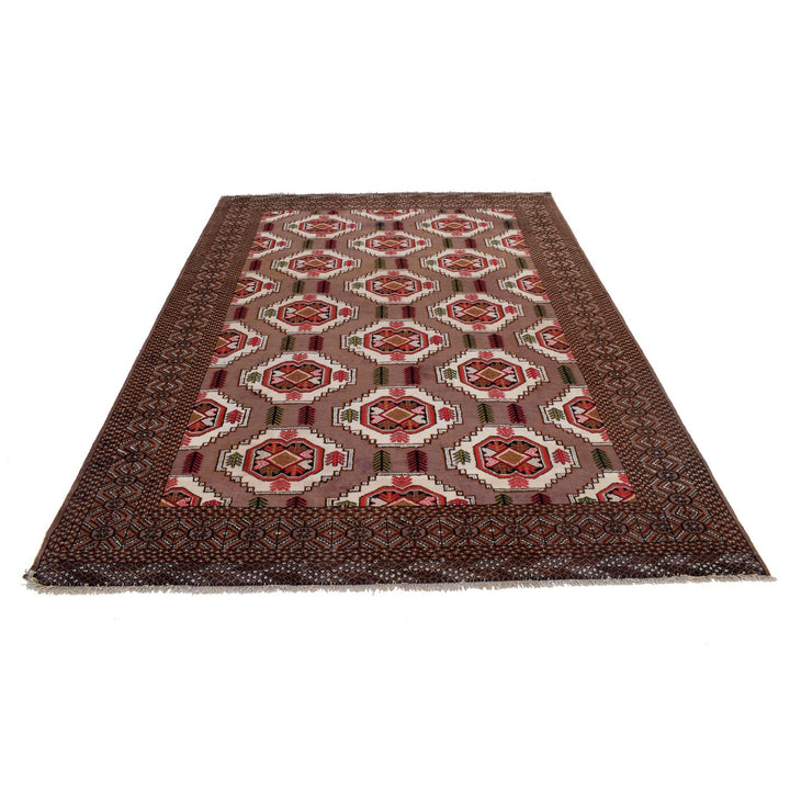 Handmade Baluchi Rug 6' 6" x 9' 1" - No. AL58589