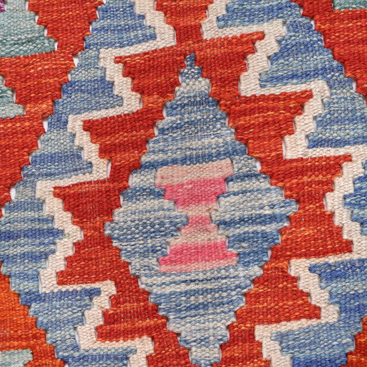 Handmade Vegetable Kelim Runner 2' 6" x 9' 8" - No. AL58062