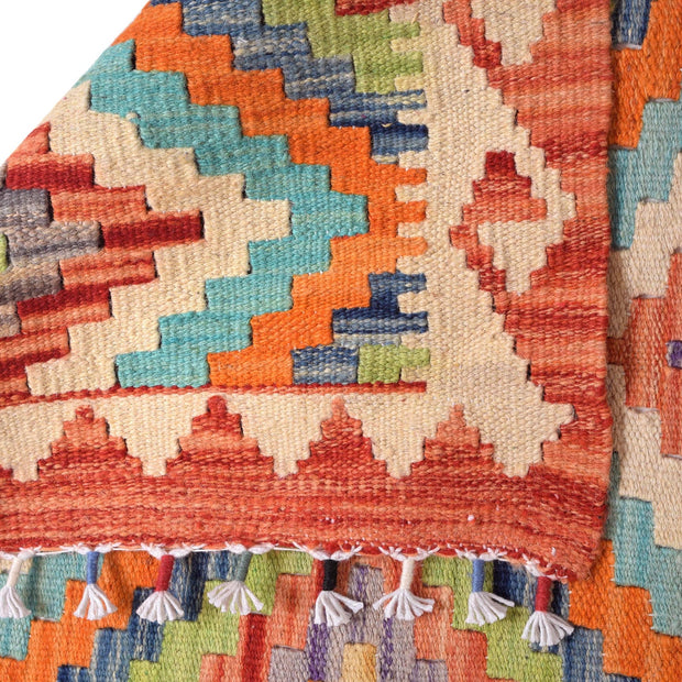 Handmade Vegetable Kilim Runner 2' 3" x 6' 4" - No. AL90090