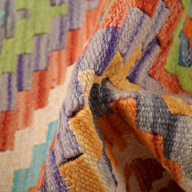 Handmade Vegetable Kilim Runner 2' 3" x 6' 4" - No. AL90090