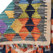 Handmade Vegetable Kelim Runner 2' 6" x 6' 5" - No. AL87461