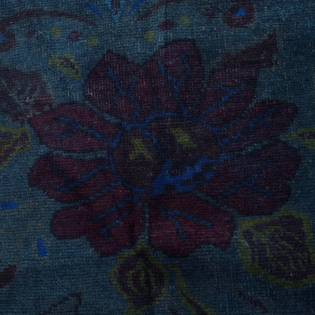 Hand Knotted Overdye Wool Rug 3' 7" x 6' 3" - No. AL26792