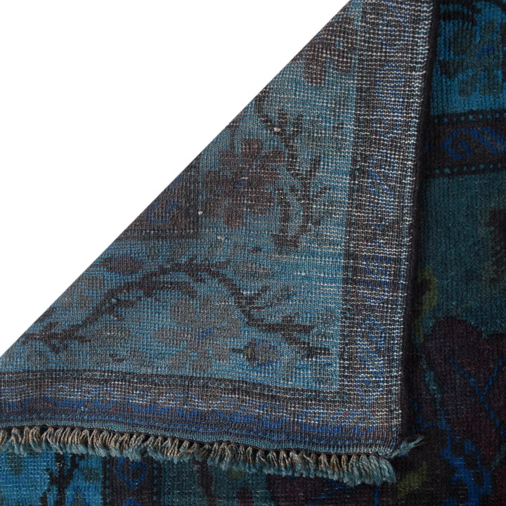 Hand Knotted Overdye Wool Rug 3' 7" x 6' 3" - No. AL26792