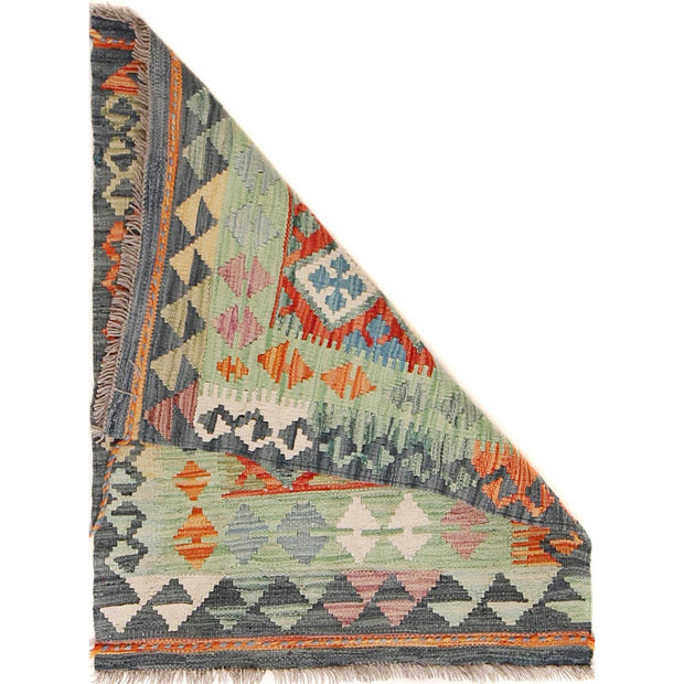 Handmade Vegetable Kilim 2' 2" x 2' 10" - No. AL88552