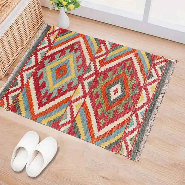 Handmade Vegetable Kilim 2' 1" x 2' 11" - No. AL51020