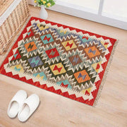 Handmade Afghan Vegetable Kilim 2' 0" x 2' 8" - No. AL15304
