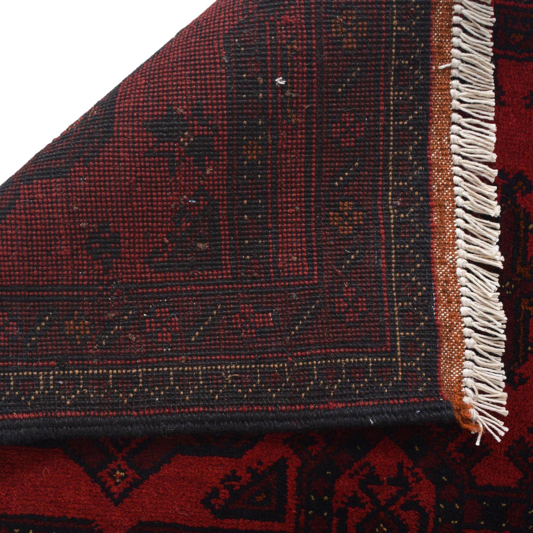Red Color Khal Mohammadi Rug 3' 5" x 5' 1" - No. AL25600