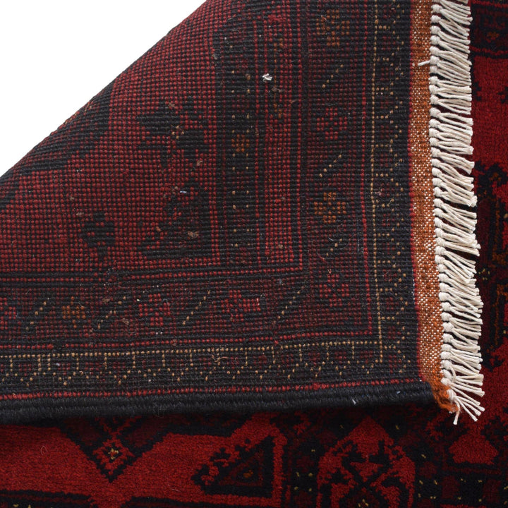 Red Color Khal Mohammadi Rug 3' 5" x 5' 1" - No. AL25600