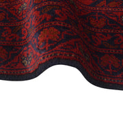 Red Color Afghan Area Rug 4' 10" x 6' 5" - No. AL75912