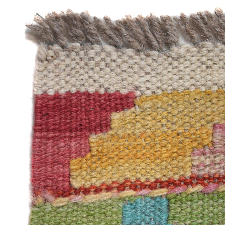 Hand Knotted Flatweave Kilim 6' 0" x 8' 4" - No. AL83722