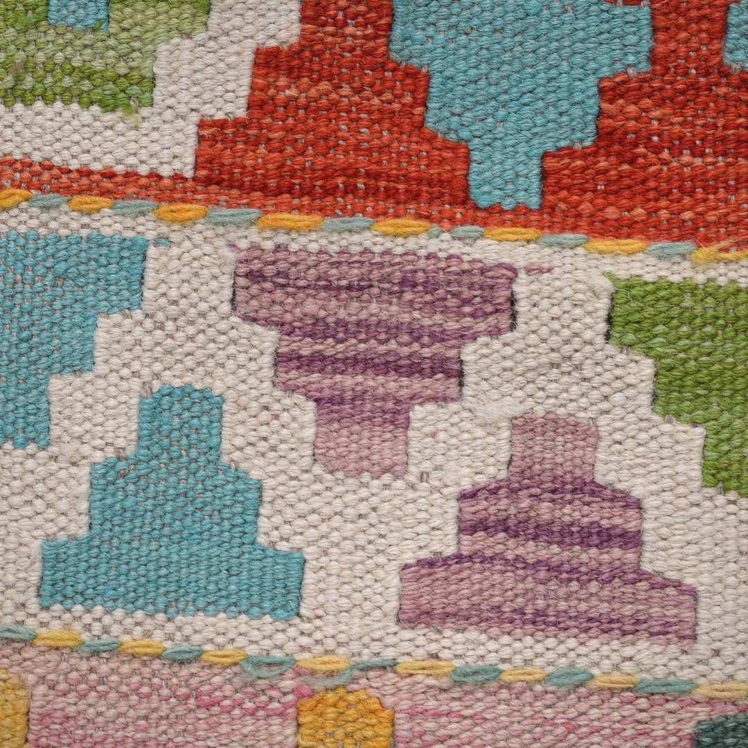 Hand Knotted Flatweave Kilim 6' 0" x 8' 4" - No. AL83722