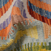 Hand Woven Wool Kelim Runner 2' 2" x 6' 2" - No. AL61850