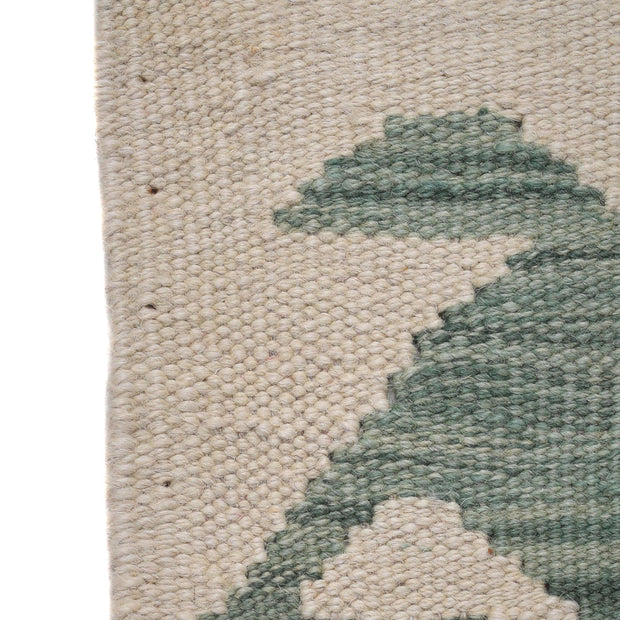 Handmade Turkish Design Wool Kilim Runner 1' 11" x 6' 7" - No. AL58203