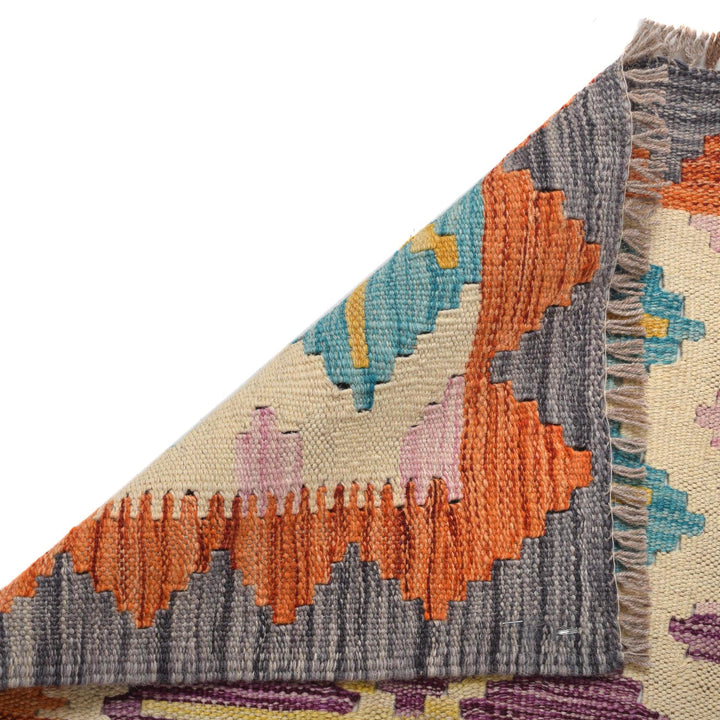 Handmade Vegetable Kilim Runner 1' 10" x 6' 5" - No. AL31683