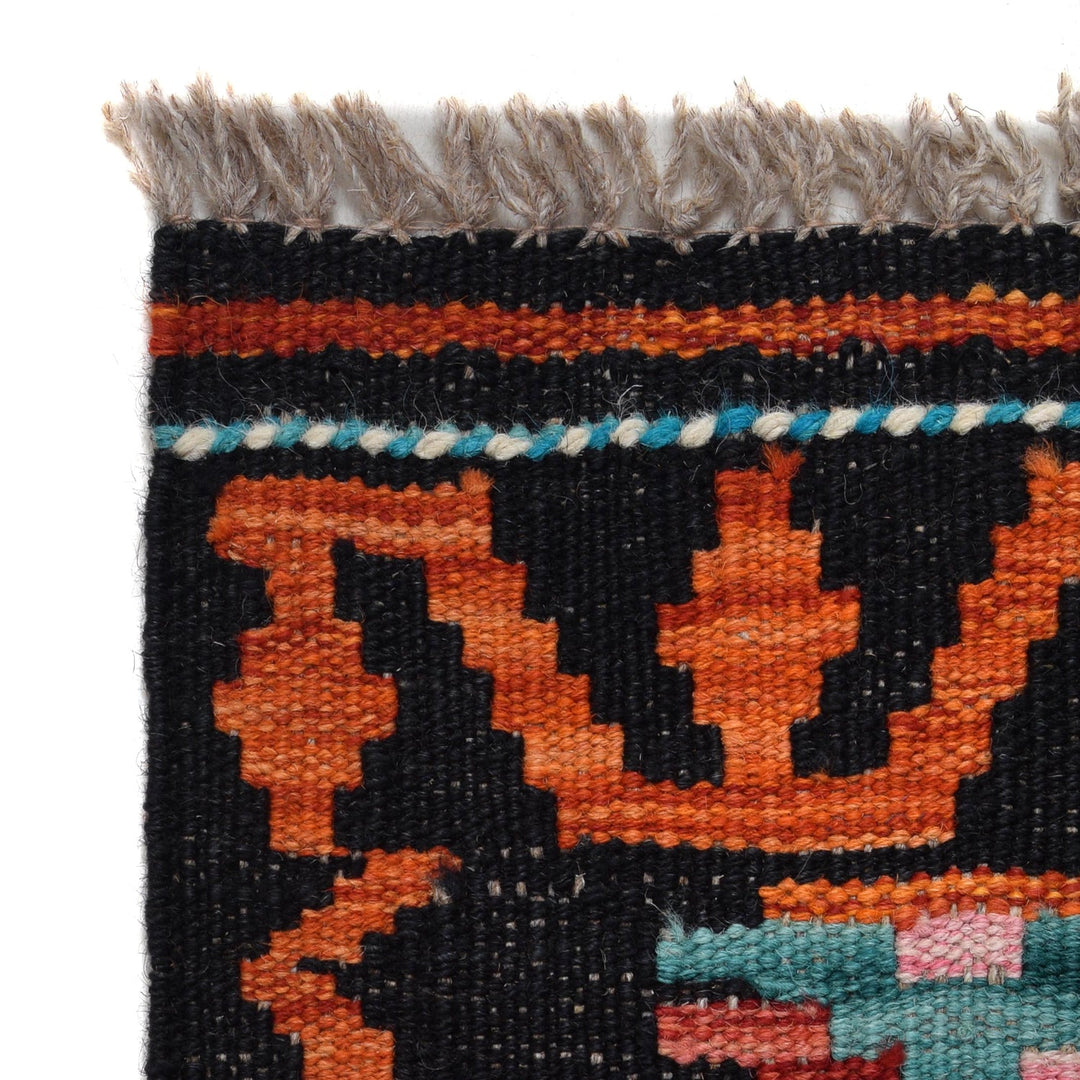 Handmade Vegetable Kilim Runner 2' 1" x 6' 7" - No. AL53342