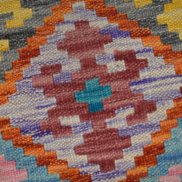 Handmade Vegetable Kilim Runner 2' 1" x 6' 7" - No. AL53342