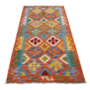 Hand Knotted Flatweave Kilim Runner 2' 8" x 6' 4" - No. AL49349