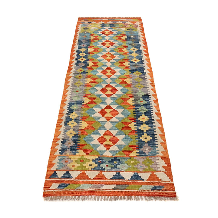 Short Chobi Kilim Runner 2' 2" x 6' 3" - No. AL75458