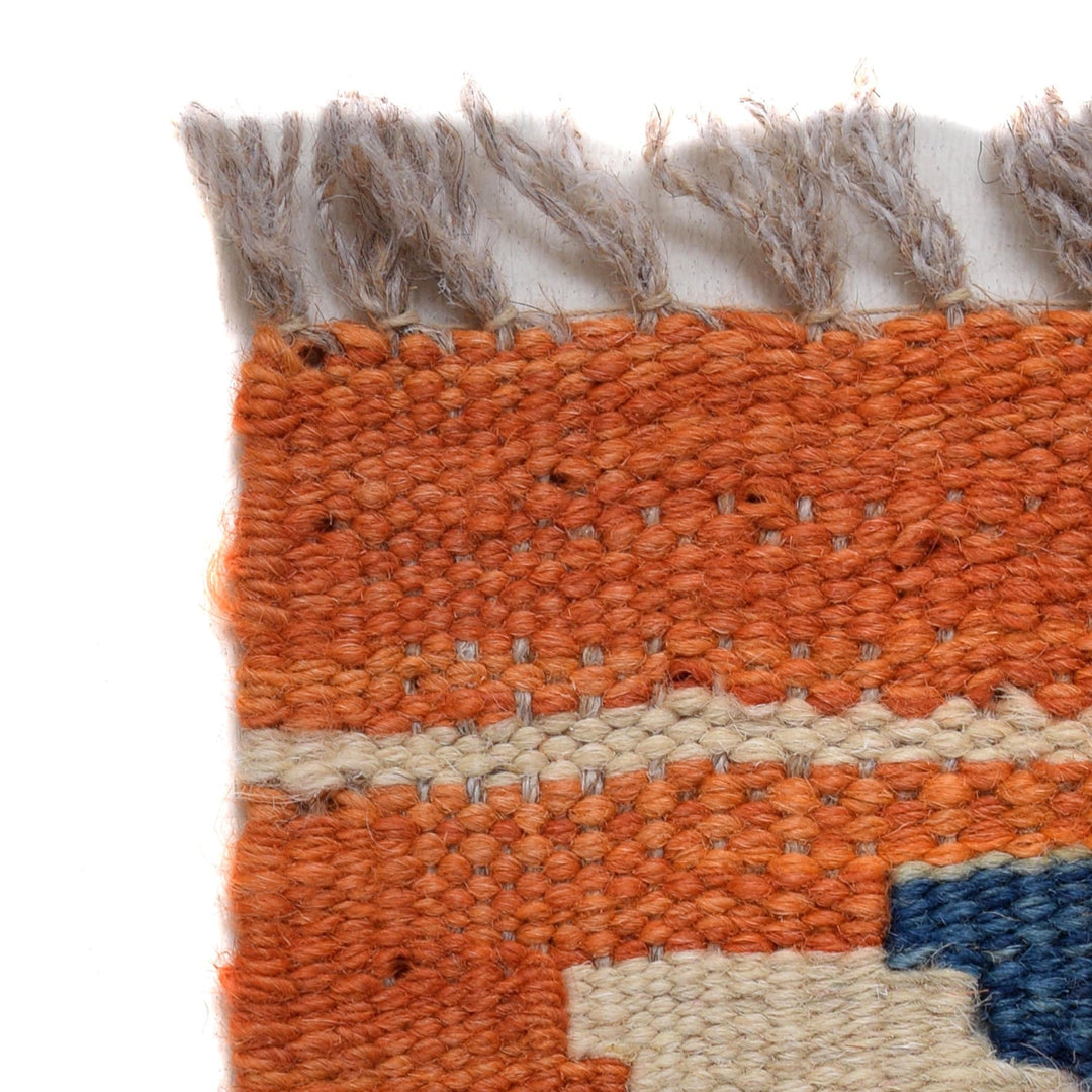 Short Chobi Kilim Runner 2' 2" x 6' 3" - No. AL75458