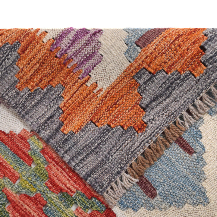 Handmade Vegetable Kilim Runner 2' 1" x 6' 5" - No. AL79526